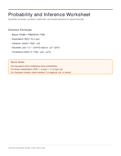 Preview of Mathematics and formulas 02